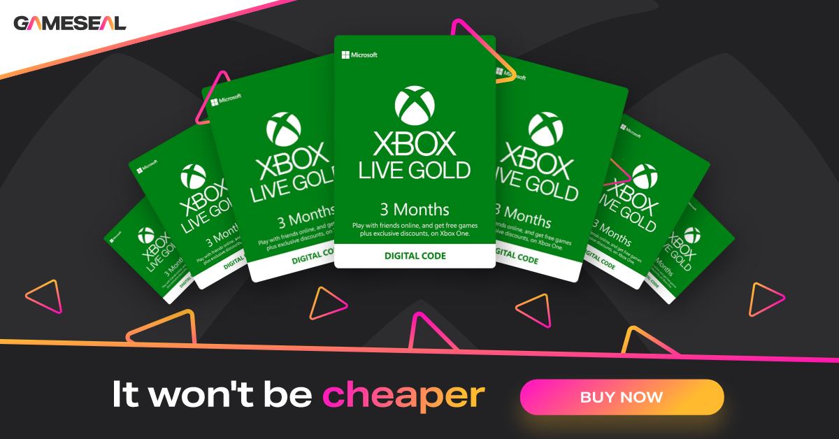  I won't be cheaper - Xbox Live Gold 3 Months Xbox Live Key 